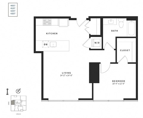 a floor plan of a home
